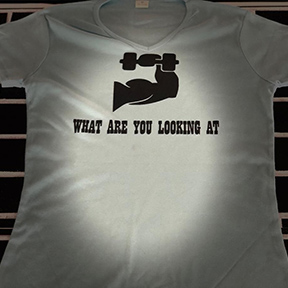What Are You Looking At - Grey T Shirt